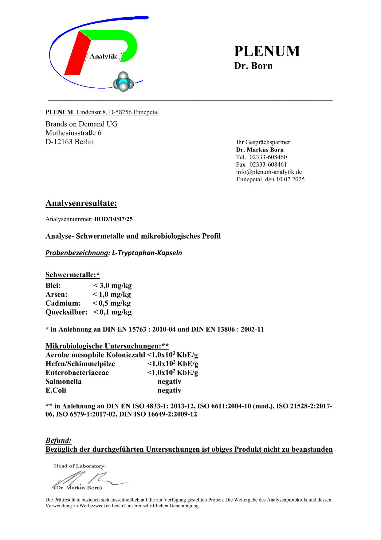 L-Tryptophan - 90 Kapseln