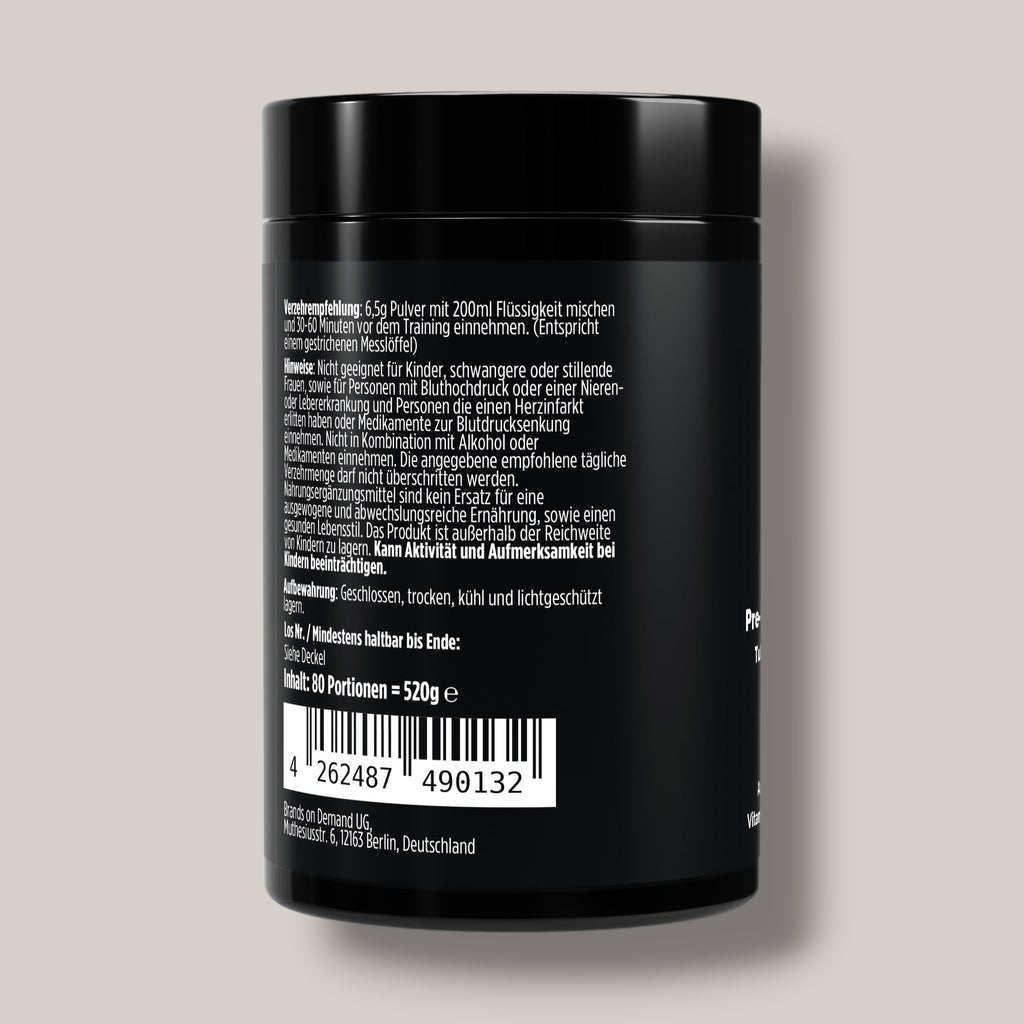 Pre-Workout Booster Tutti Frutti - 520g