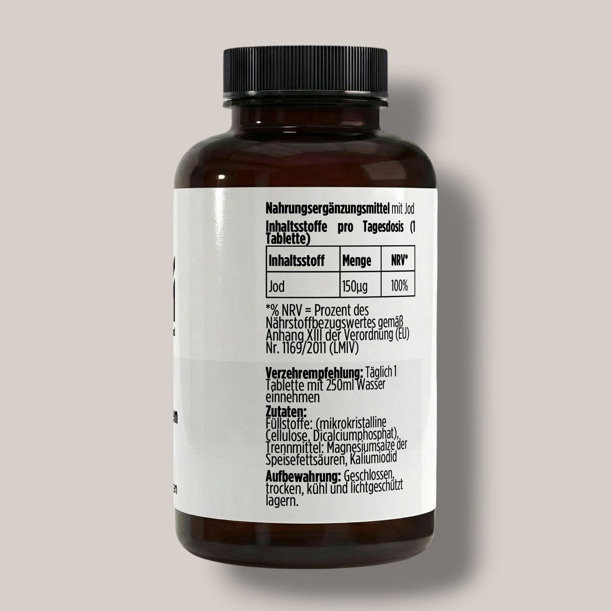 Jod - 180 vegane Tabletten