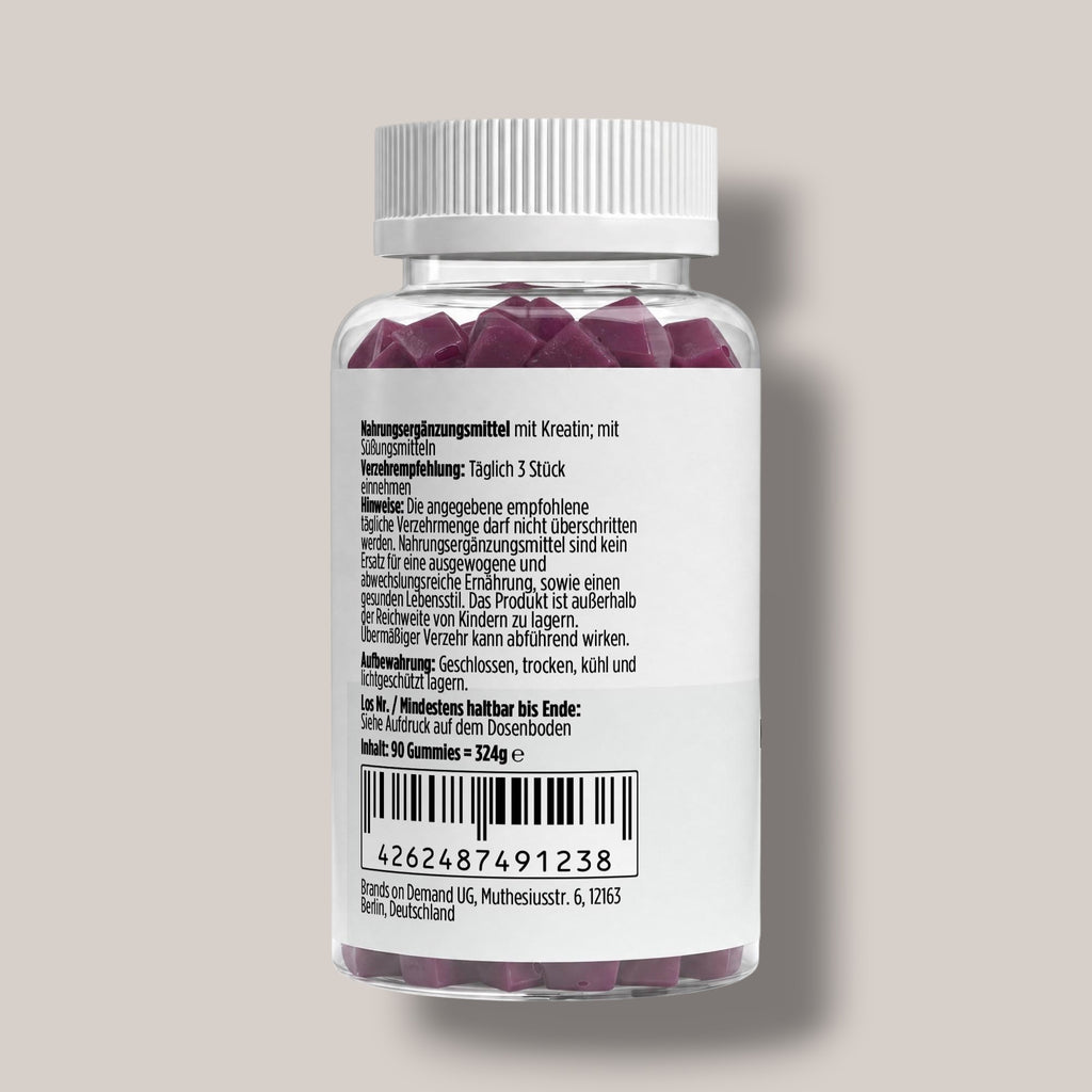 Kreatin Gummies Kirsche - 90 Stk.