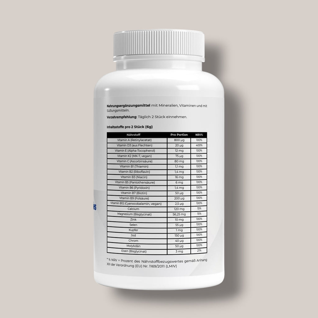 Premium Multivitamin + Mineral Gummies - 60 Stk.