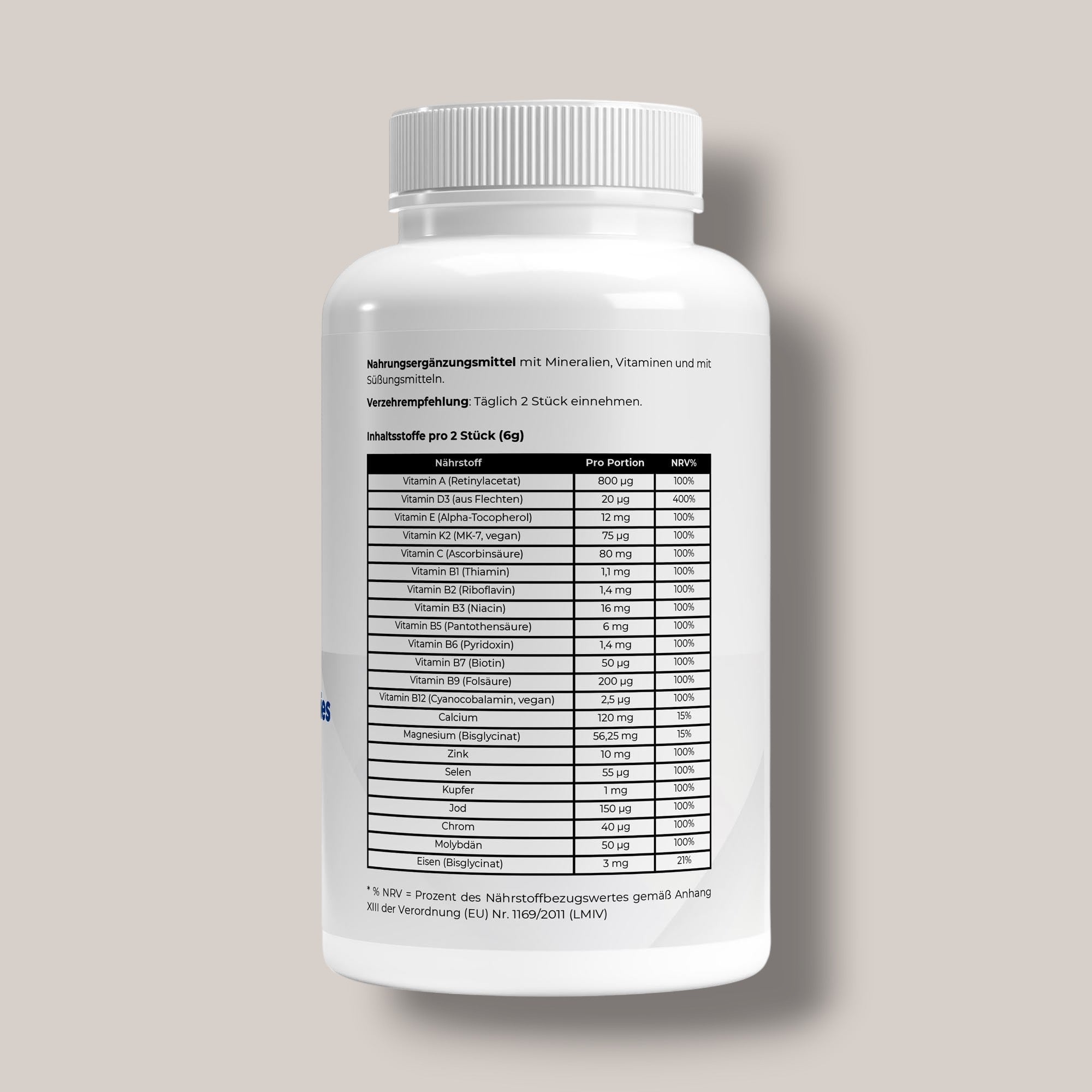 Premium Multivitamin + Mineral Gummies - 60 Stk.