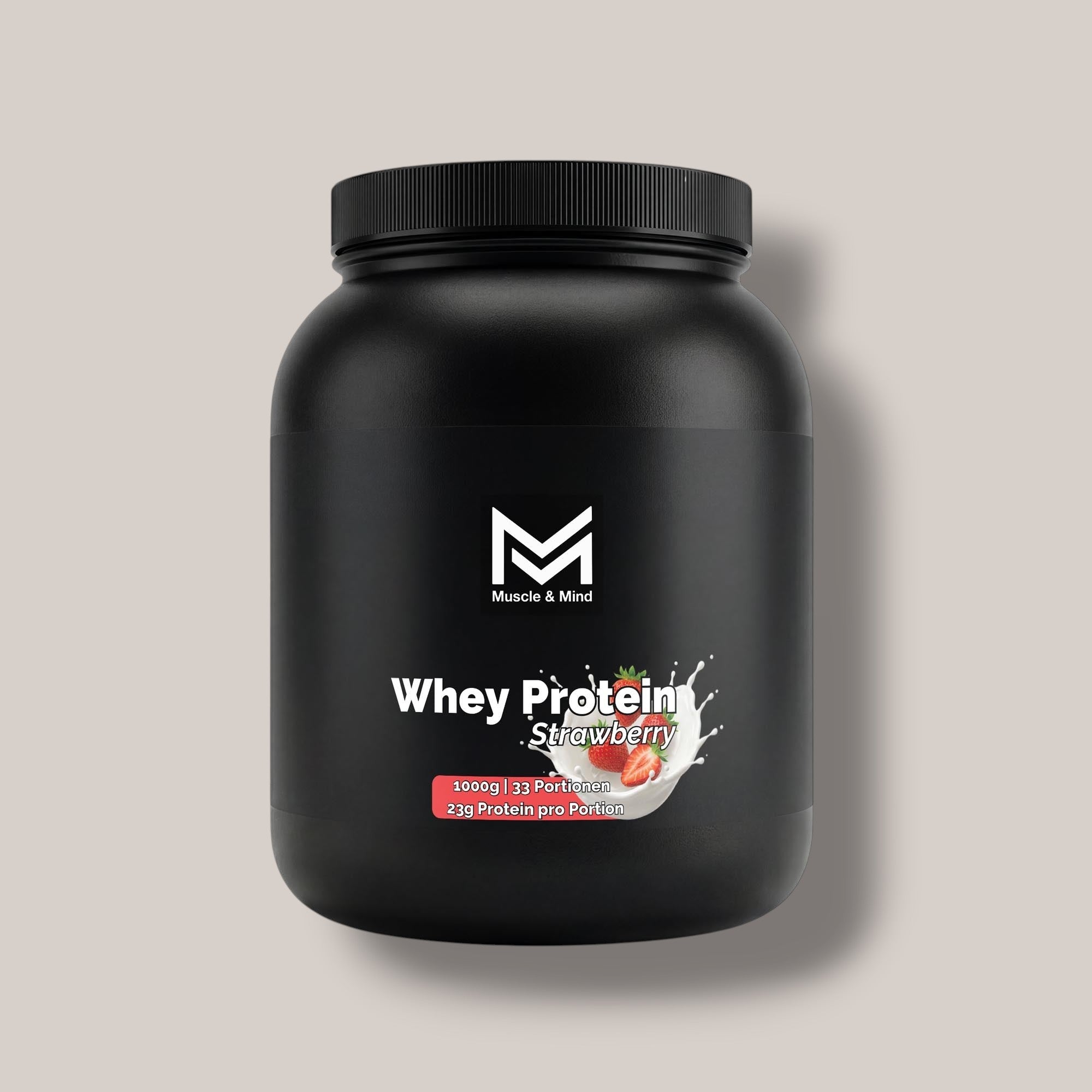 Premium Whey Protein Erdbeere - 1.000g