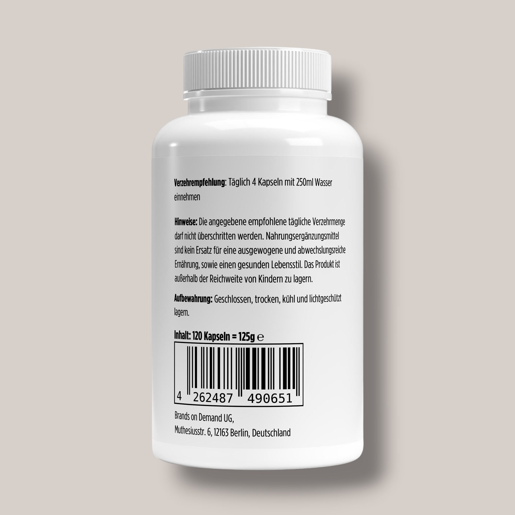 Natron Magensaftresistent - 120 Kapseln