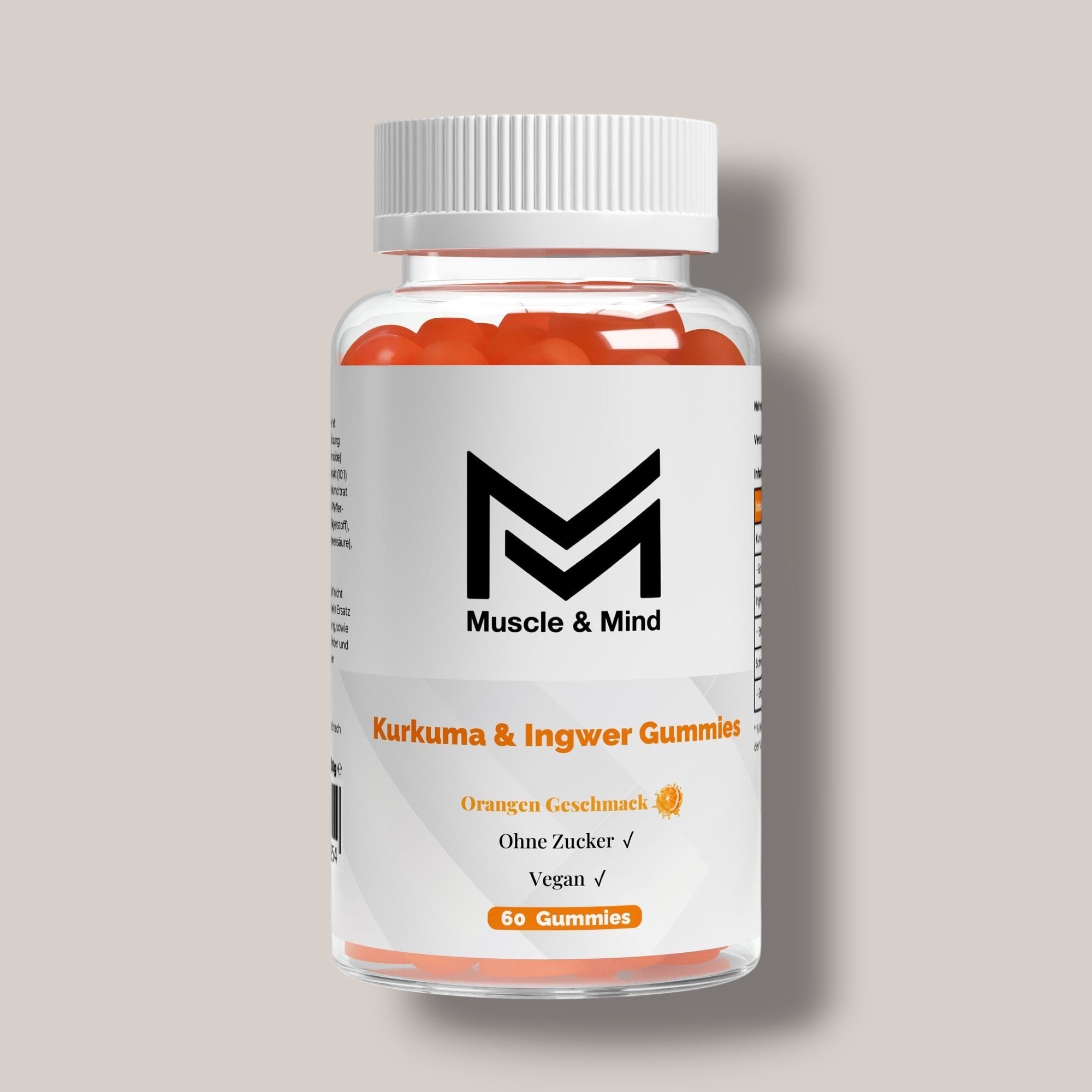 Turmeric + Ginger + Black Pepper Gummies - 60 pcs.