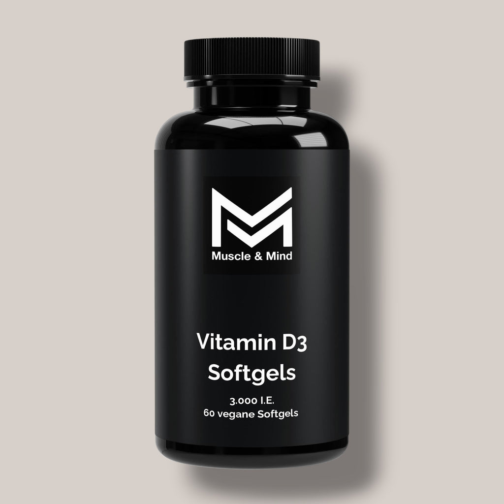 Vitamin D3 3.000 I.E - 60 vegane Softgels
