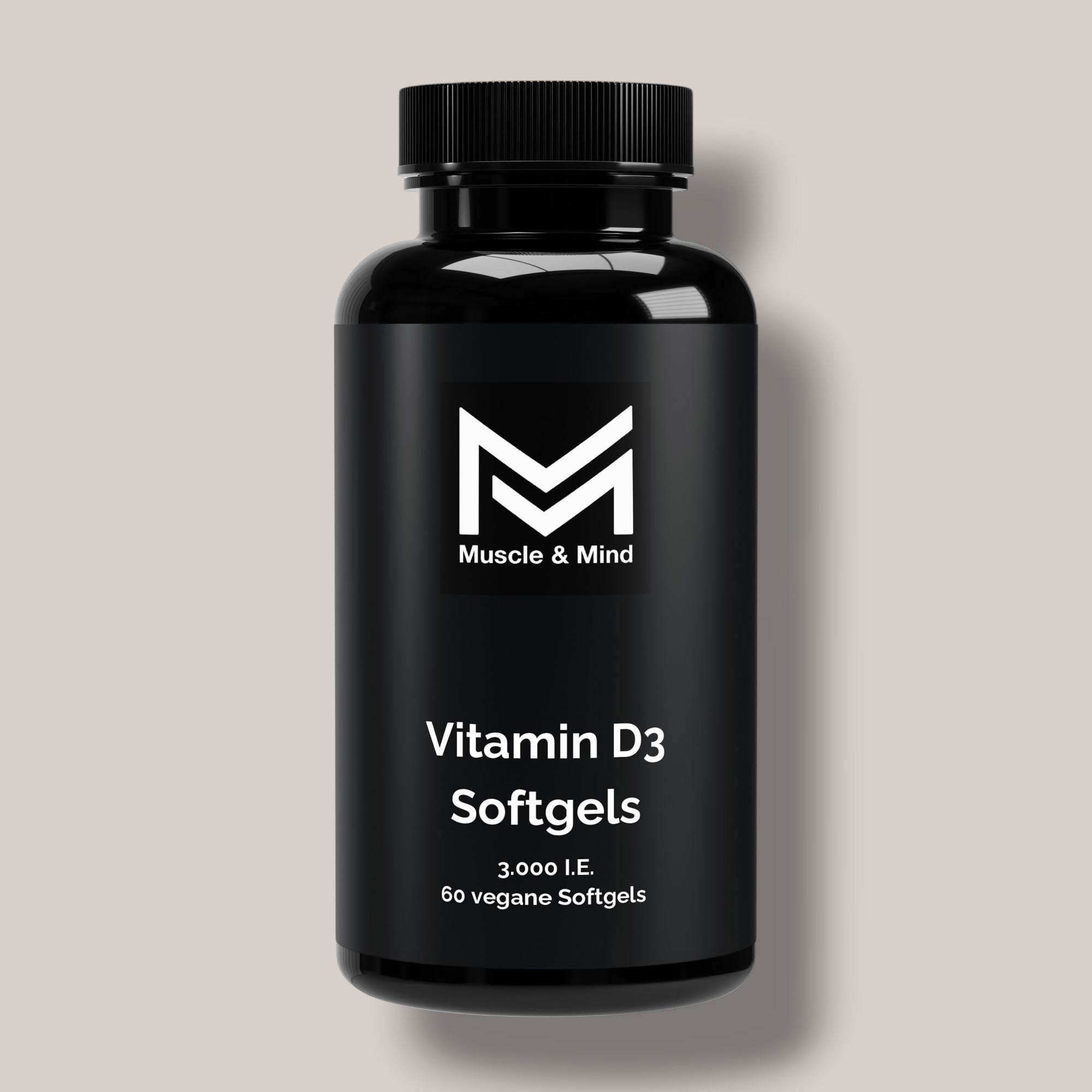 Vitamin D3 3.000 I.E - 60 vegane Softgels