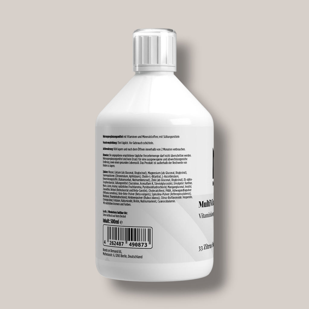 Multivitamin Basic Shots Plus+ - 500ml