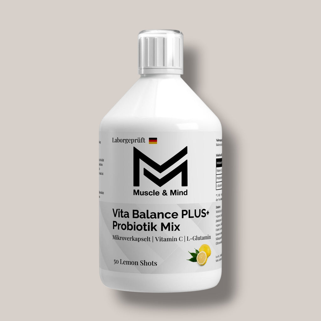 Vita Balance + Probiotik Mix- mikroverkapselt - Lemon - 500ml