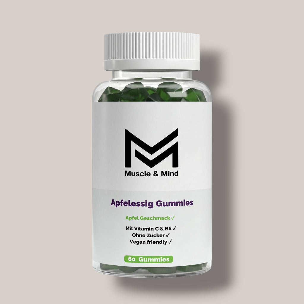 Apfelessig + C + B6 + Chrom Gummies - 60 Stk