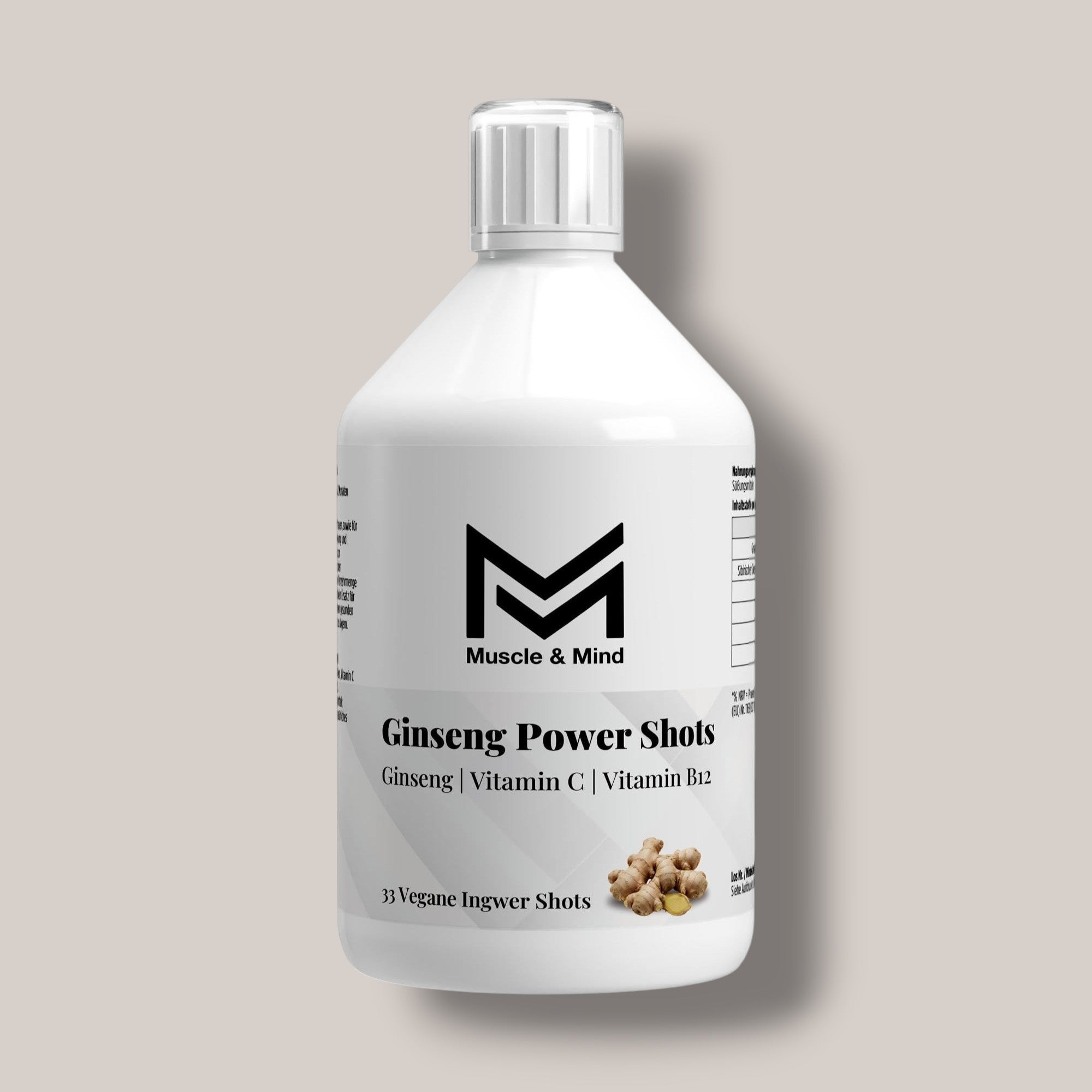 Ginseng Power Plus+ - 50 Shots - 500ml