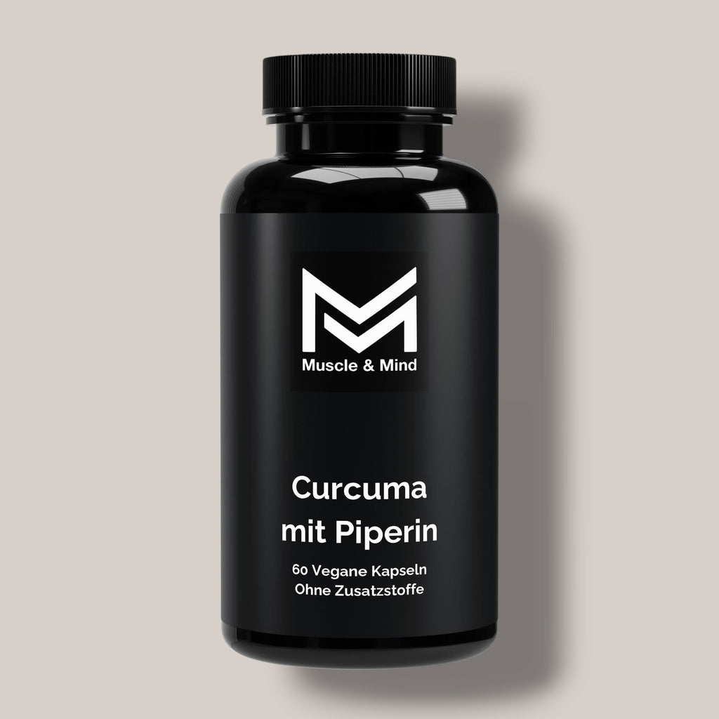 Kurkuma + Piperin - 60 Kapseln