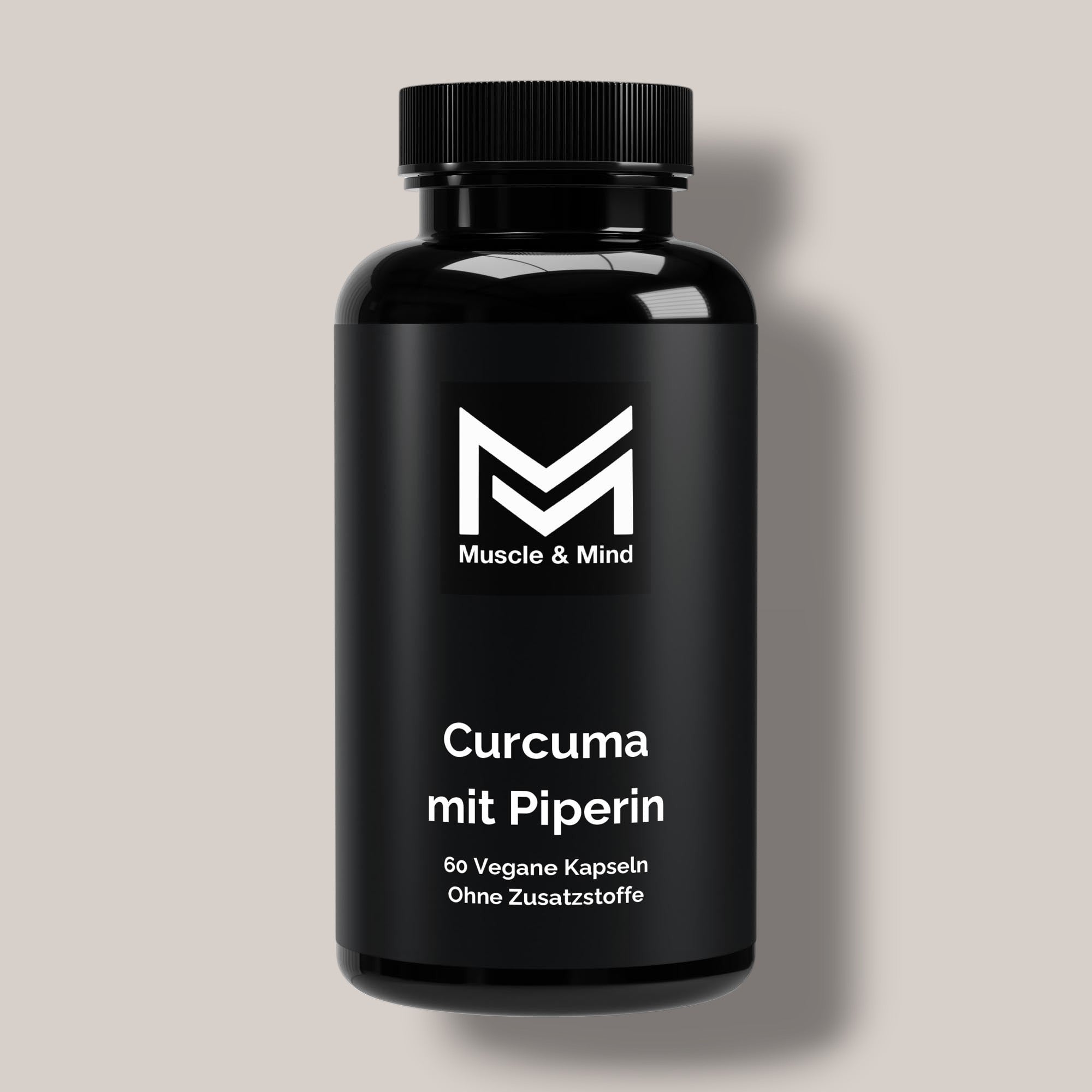 Kurkuma + Piperin - 60 Kapseln
