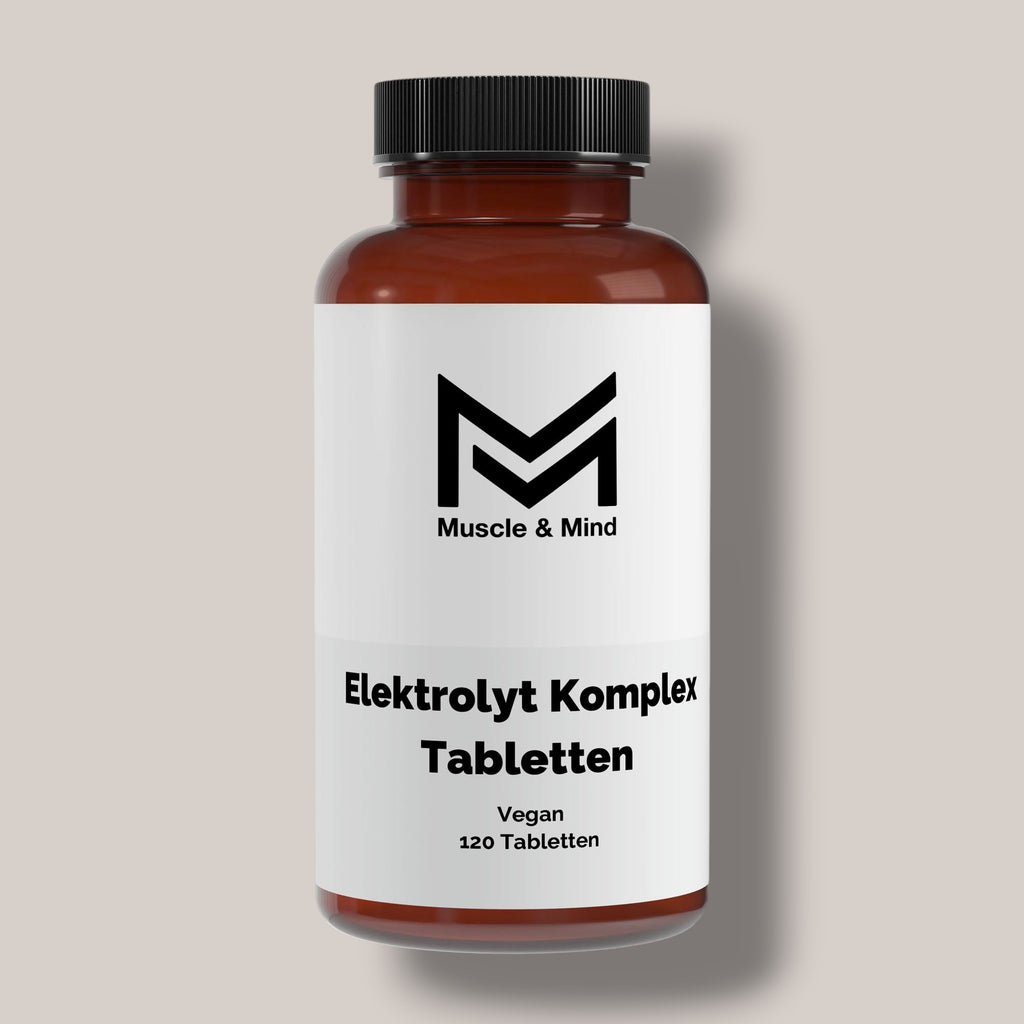 Muscle&Mind Elektrolyt Komplex – 120 vegane Tabletten