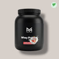 Muscle&Mind Whey Protein Erdbeere – leicht verdaulich – 1000g