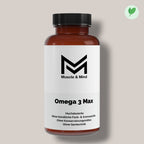 Muscle&Mind Omega 3 Max 35/25 – leicht verdaulich – 120 Softgels