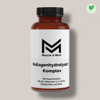 Muscle&Mind Premium Kollagenhydrolysat PLUS – leicht verdaulich (3000-5000 DA ) - 180 Kapseln