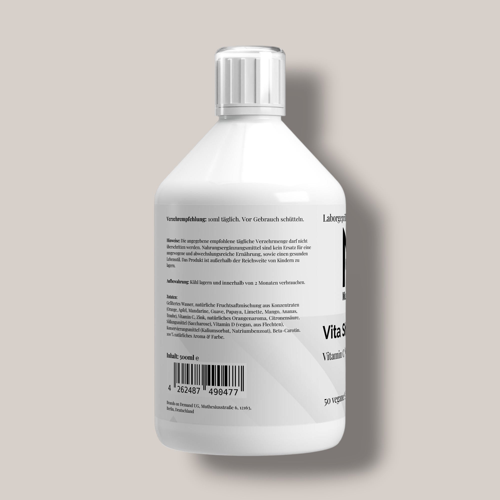 Vita Shield PLUS+ Shots - Fresh Orange - 500ml