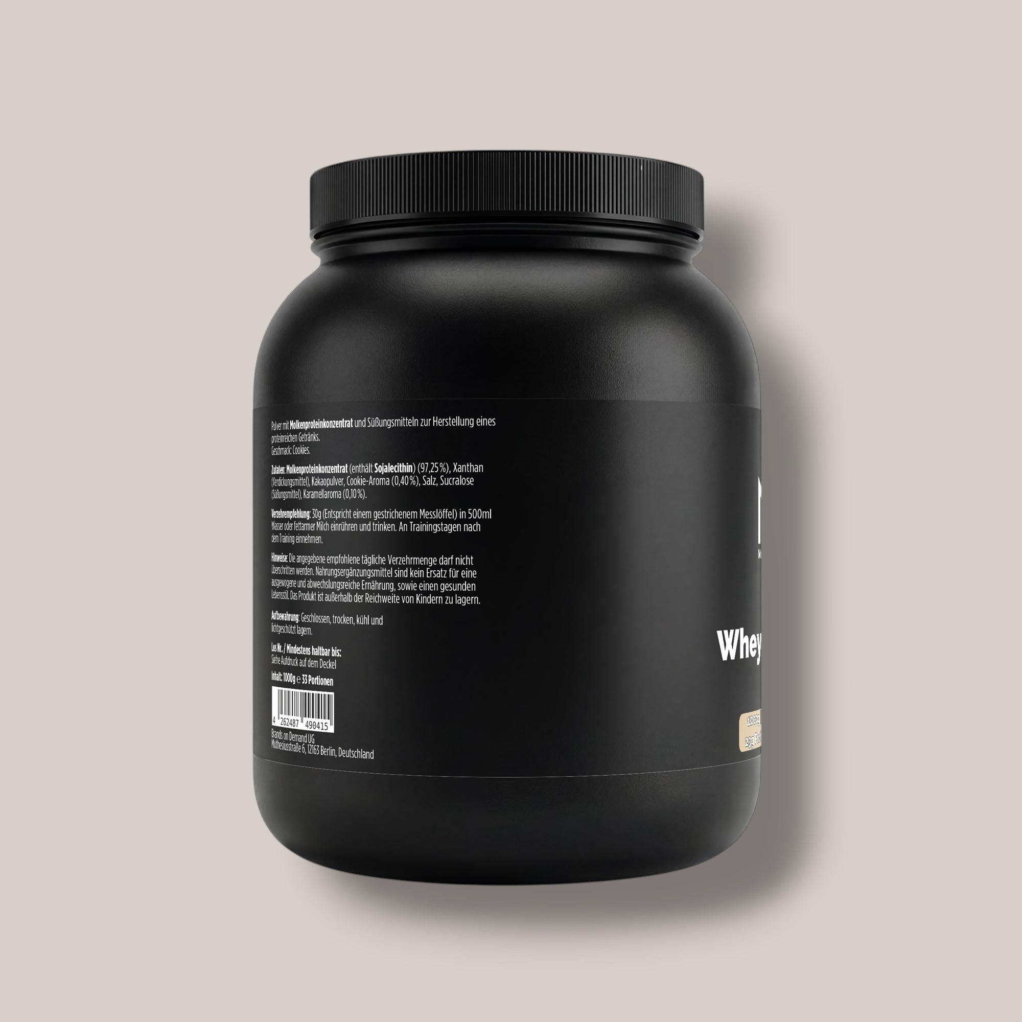 Premium Whey Protein Cookies - 1.000g