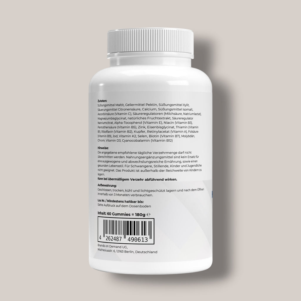 Premium Multivitamin + Mineral Gummies - 60 Stk.