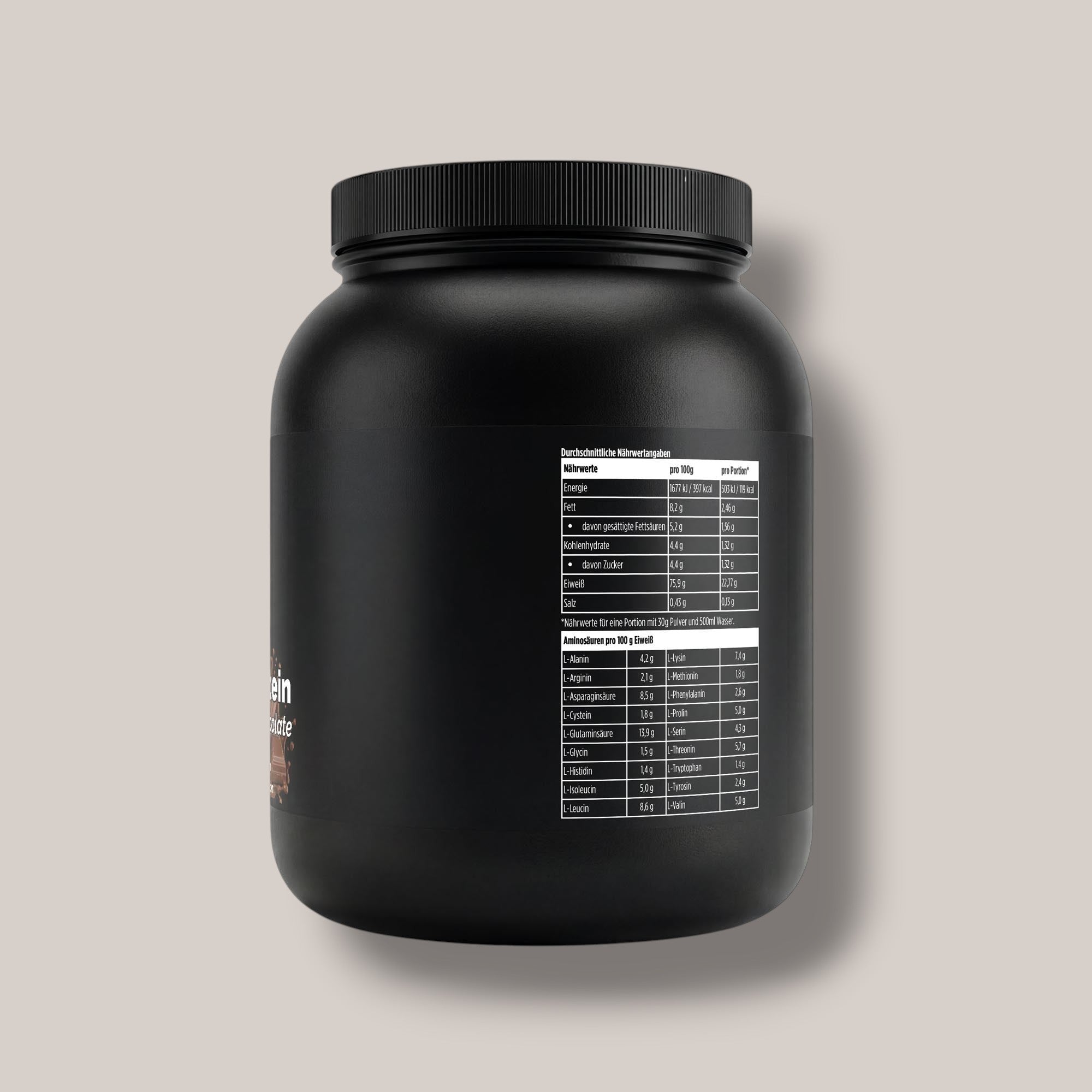 Premium Whey Protein Schokolade - 1.000g