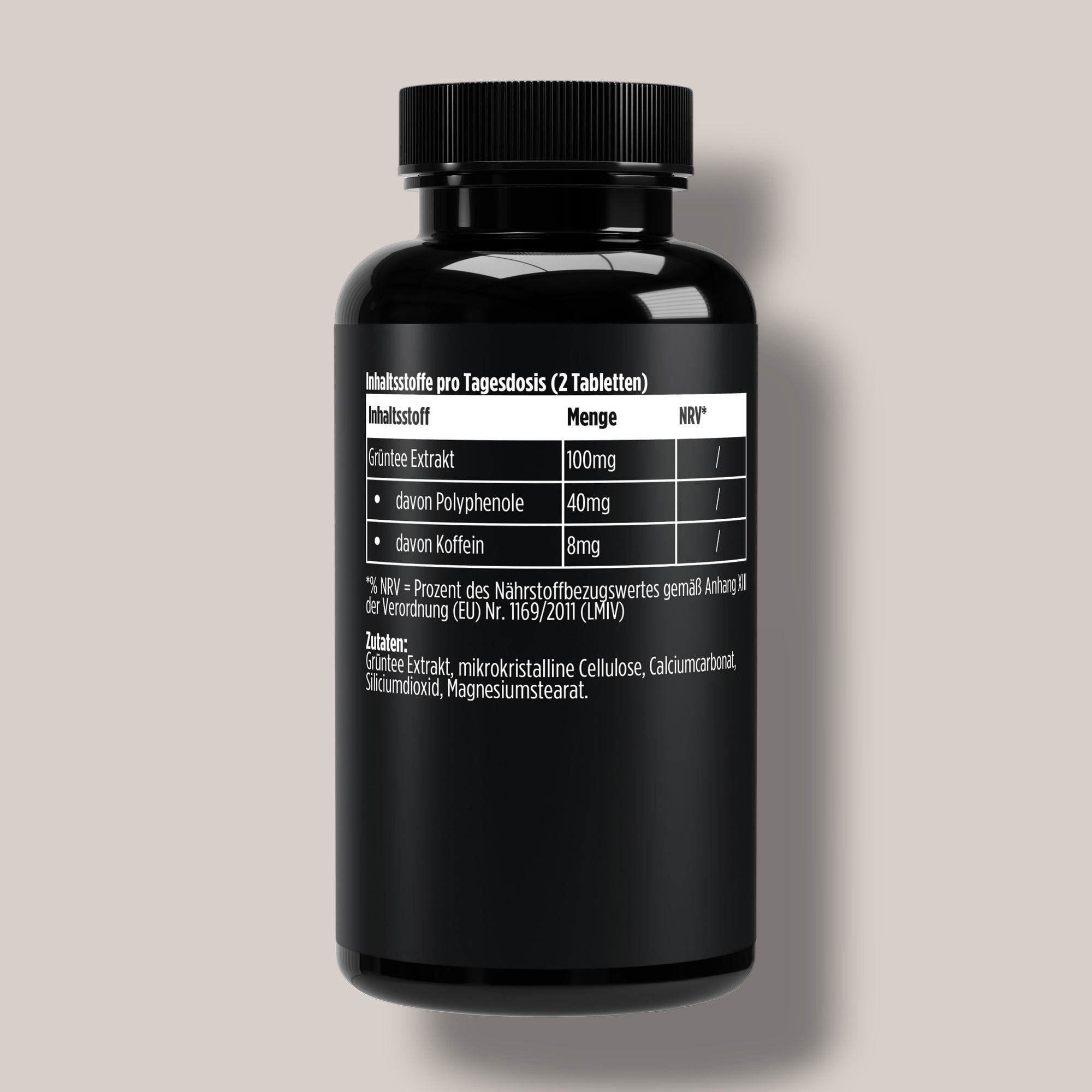 Grüntee Extrakt 40% Polyphenole - 60 Kapseln