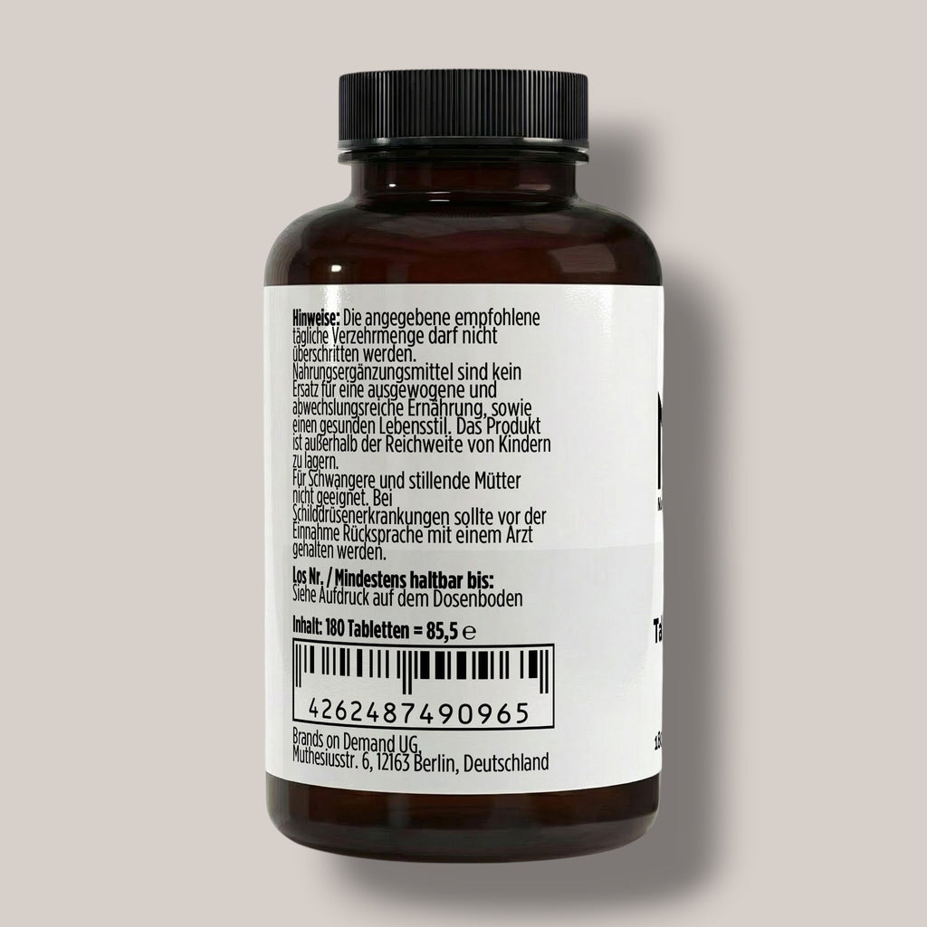 Jod - 180 vegane Tabletten