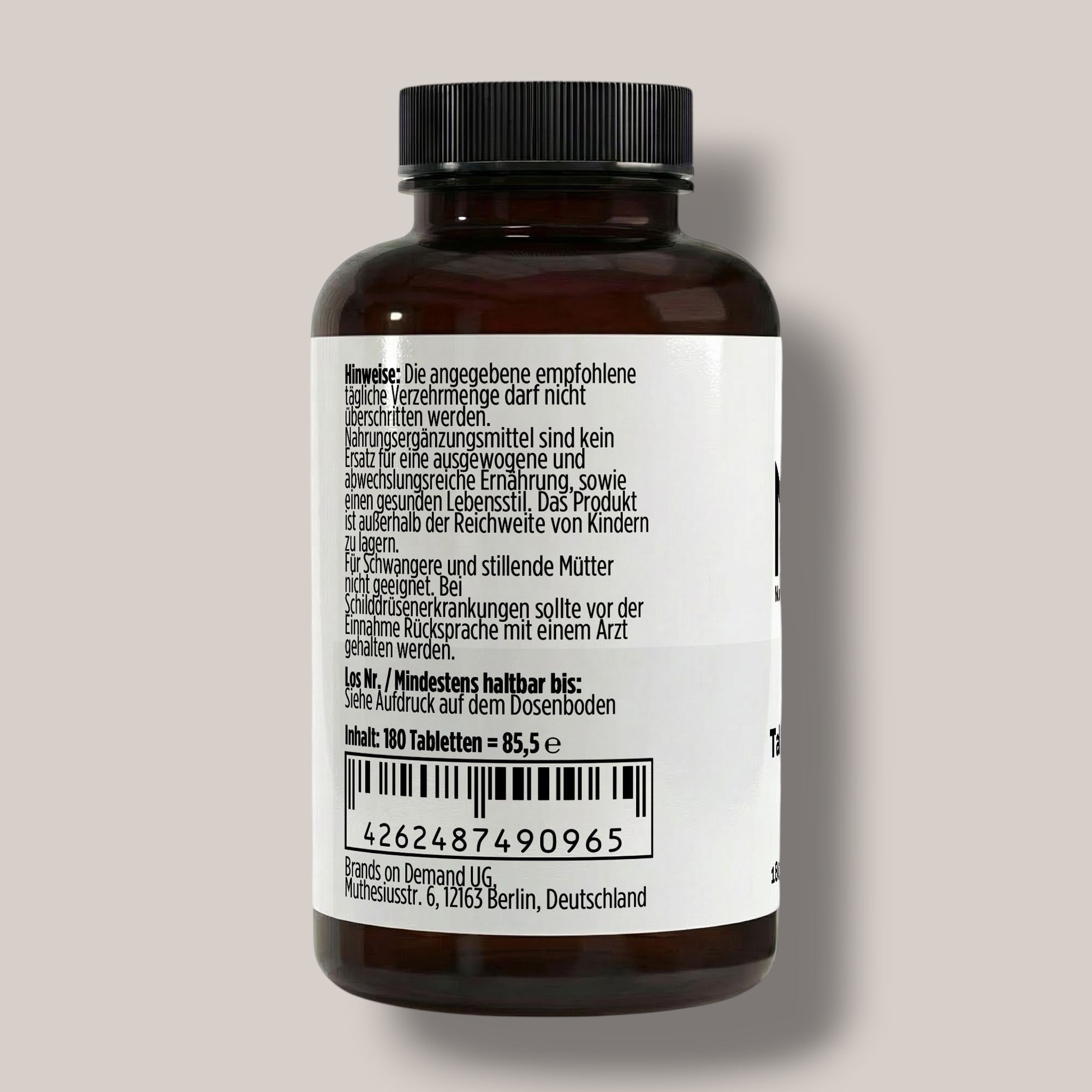 Jod - 180 vegane Tabletten