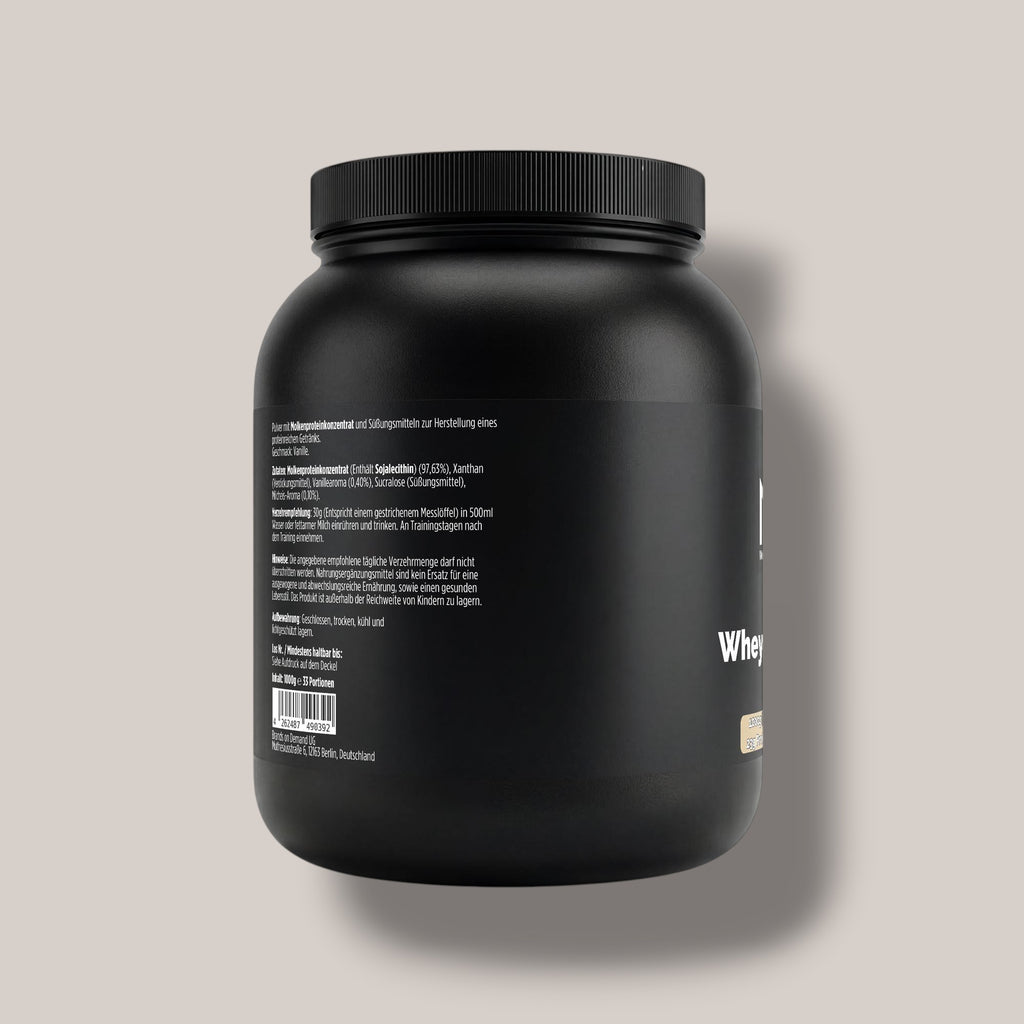 Whey Bundle (1Kg Vanille + 1 Kg Schoko)