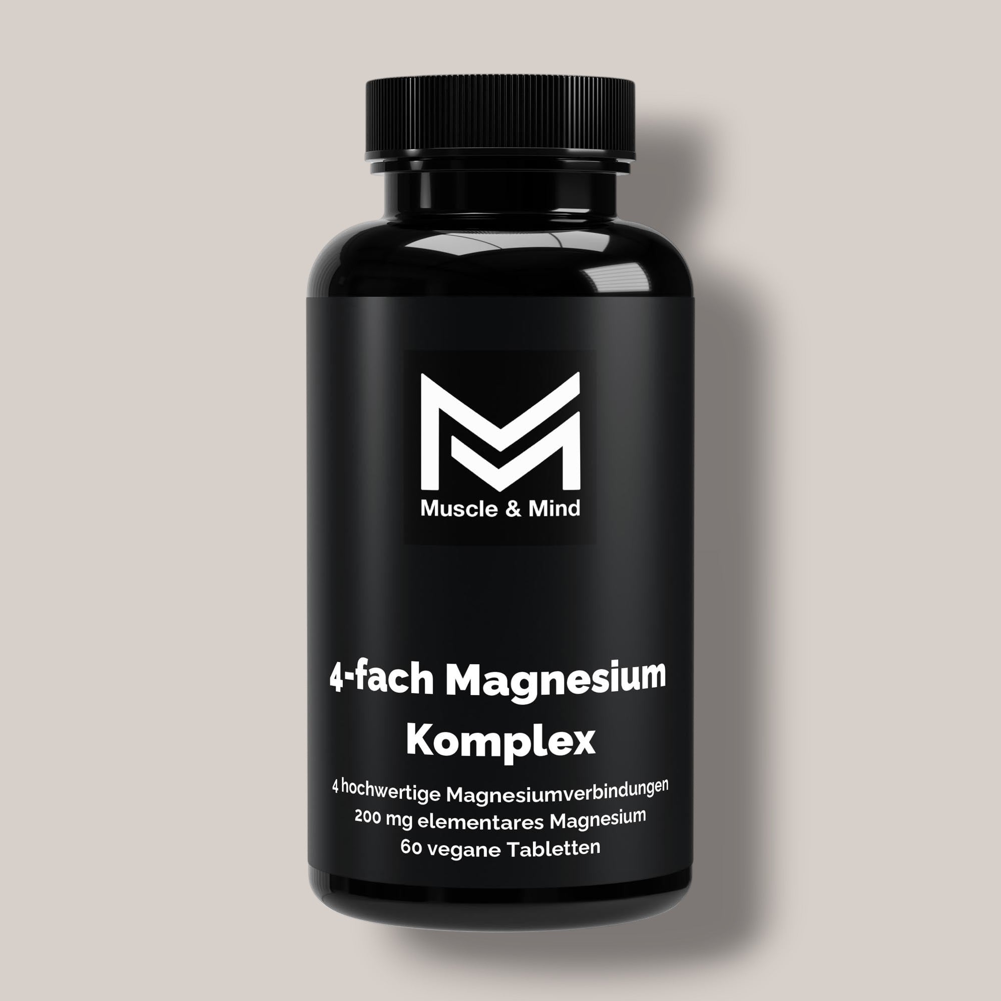 Magnesium 4fach Komplex - 60 vegane Tabletten