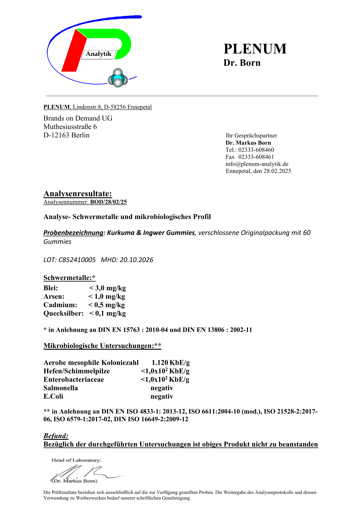 Kurkuma + Ingwer + Schwarzer Pfeffer Gummies - 60 Stk.