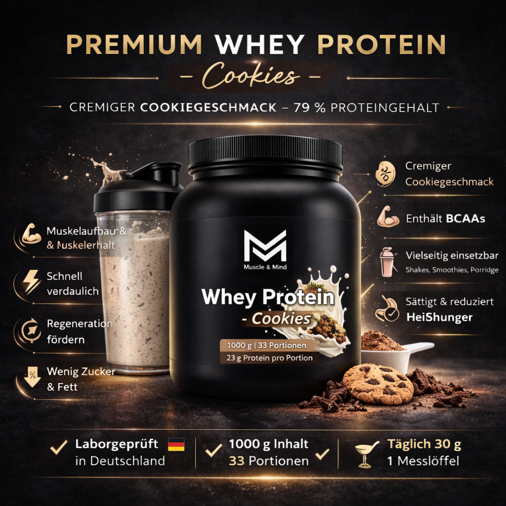 Premium Whey Protein Cookies - 1.000g
