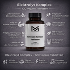 Muscle&Mind Elektrolyt Komplex – 120 vegane Tabletten