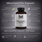 Mönchspfeffer - 240 vegane Kapseln