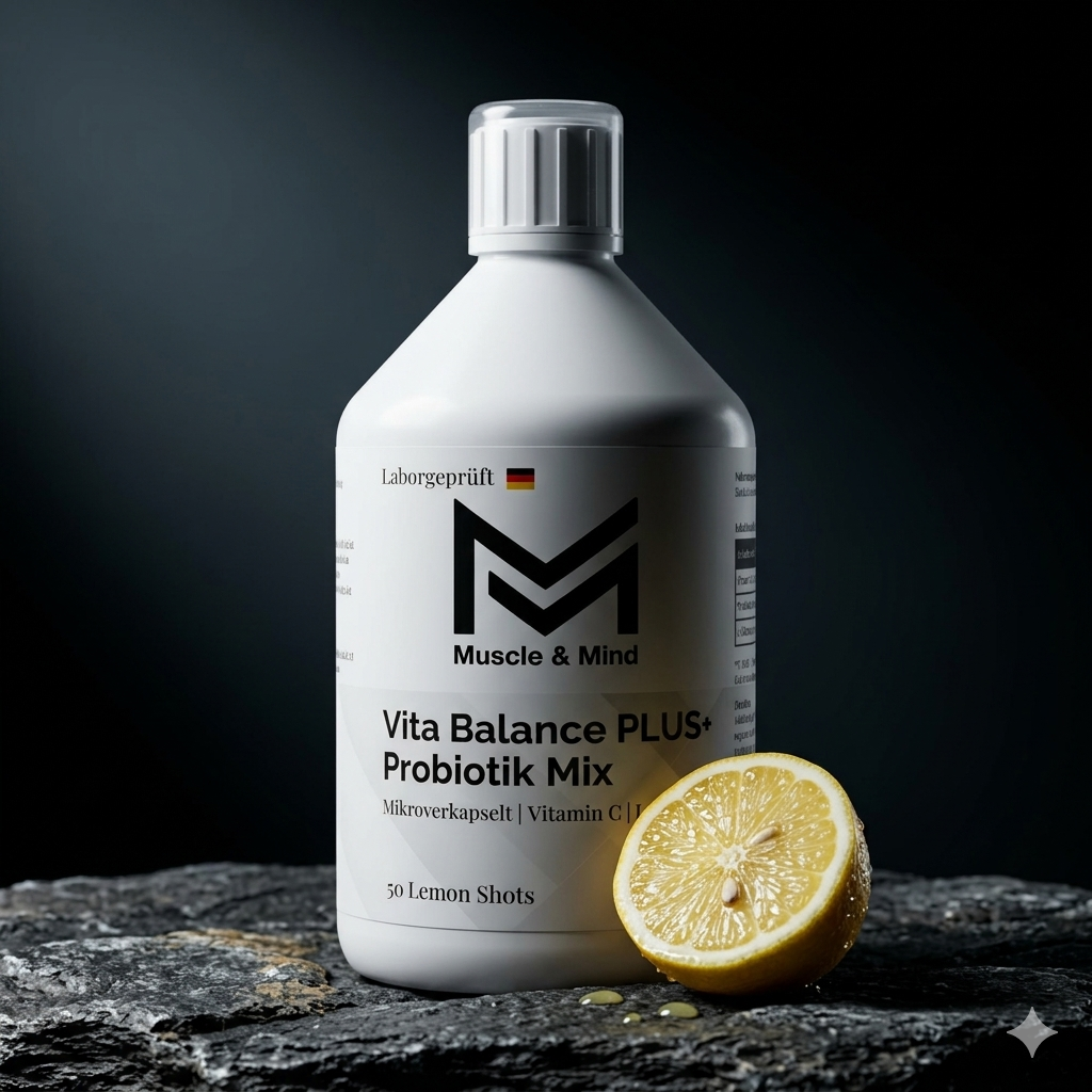 Vita Balance + Probiotik Mix- mikroverkapselt - Lemon - 500ml