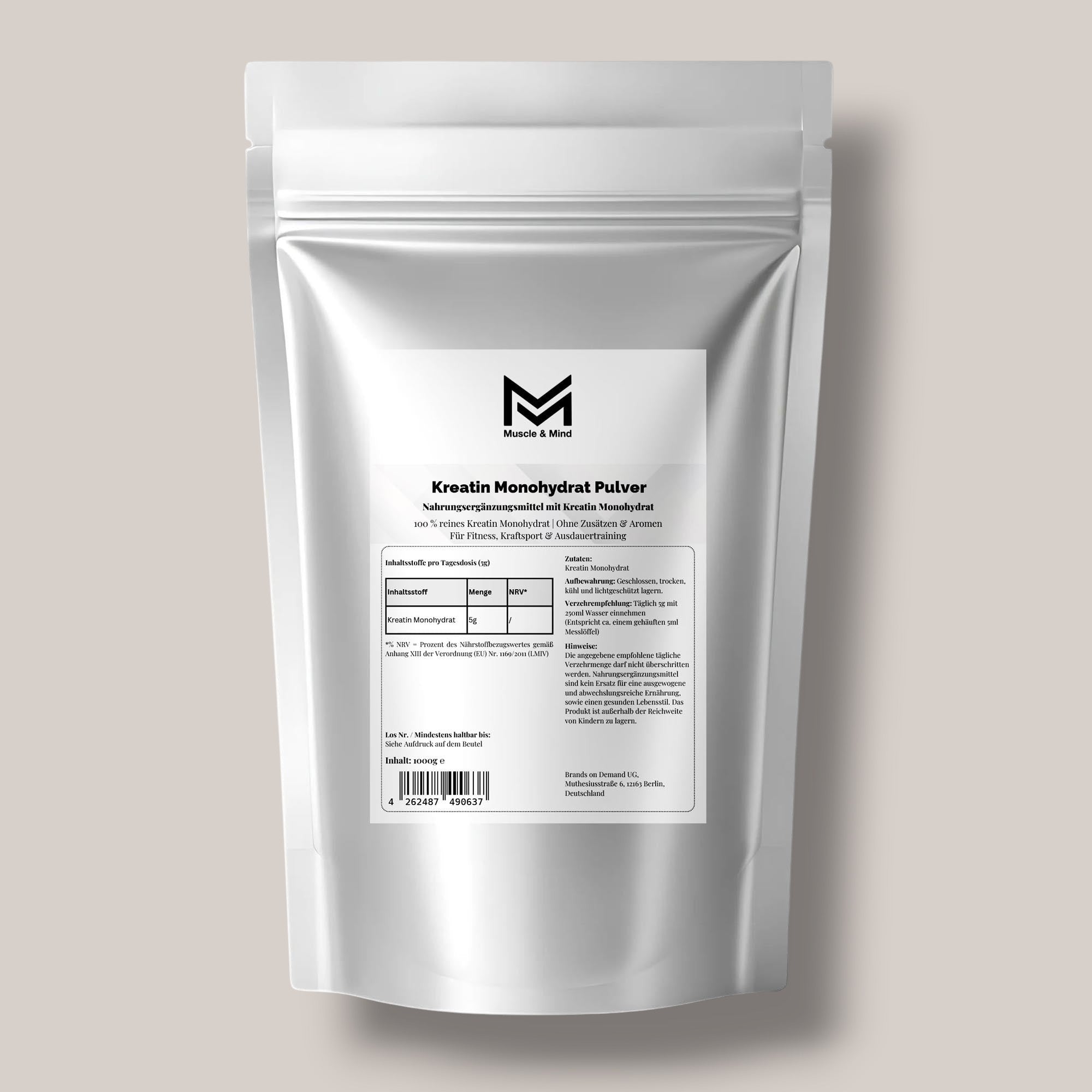 Kreatin Monohydrat - 1000g