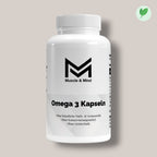 Muscle&Mind Omega 3 Triglyceride 18/12 (Halal) – leicht verdaulich – 140 Softgels