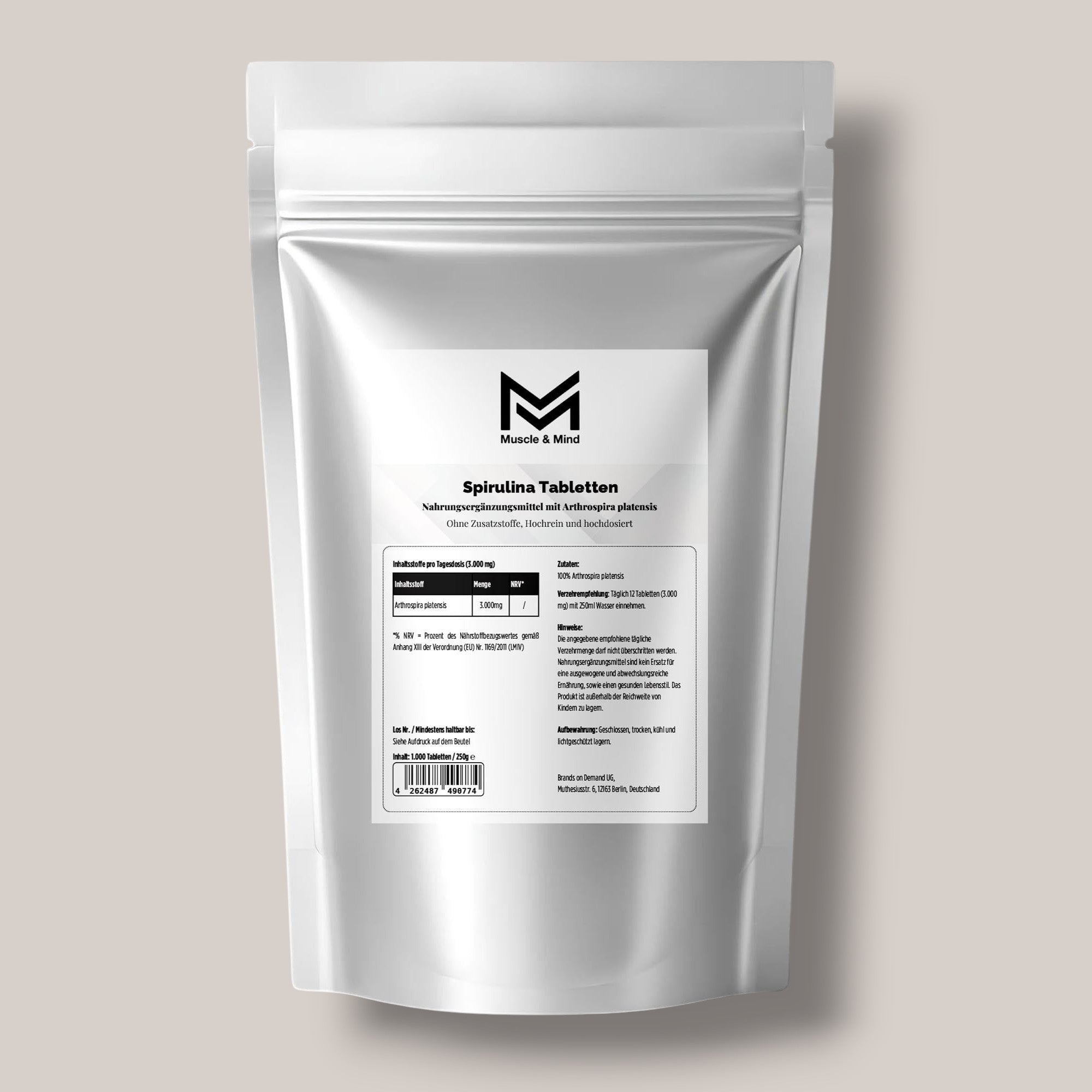 Spirulina - 1.000 Tabletten