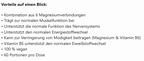 Magnesium 6x Komplex + B6 - 120 vegane Kapseln