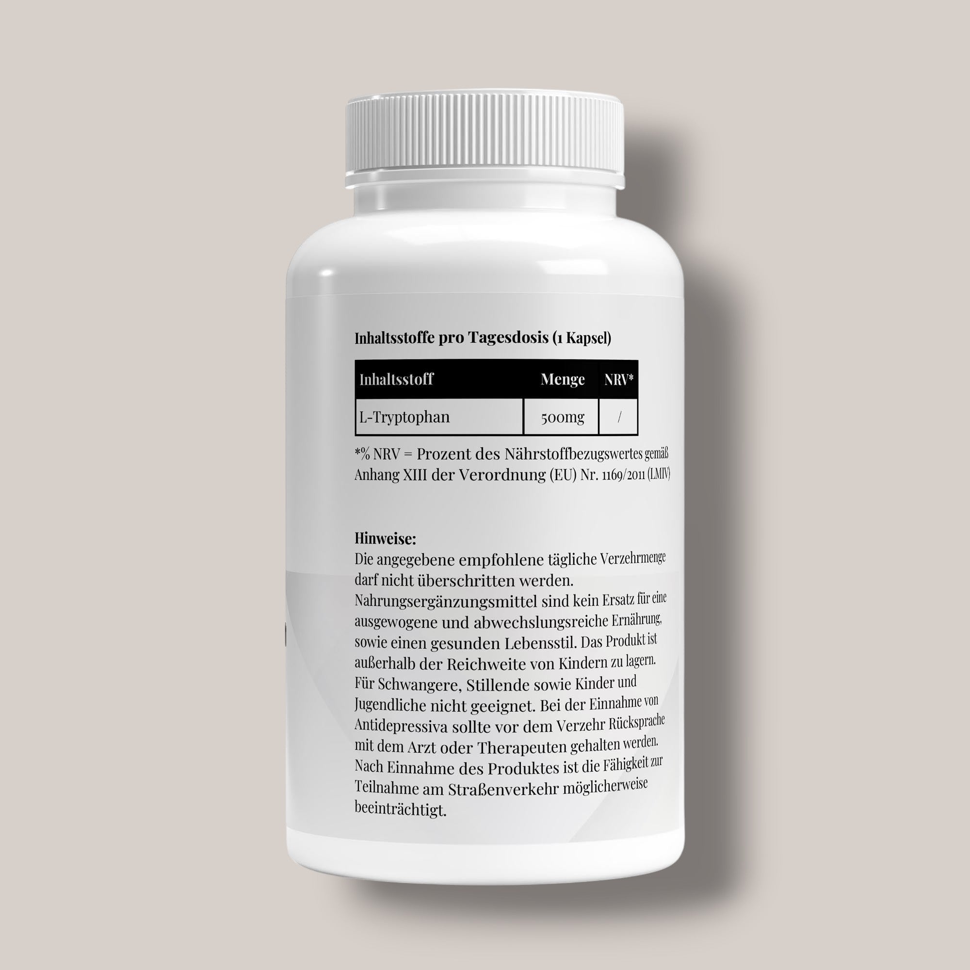 L-Tryptophan - 90 Kapseln