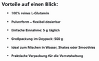 L-Glutamin Pulver Doypack - 500g
