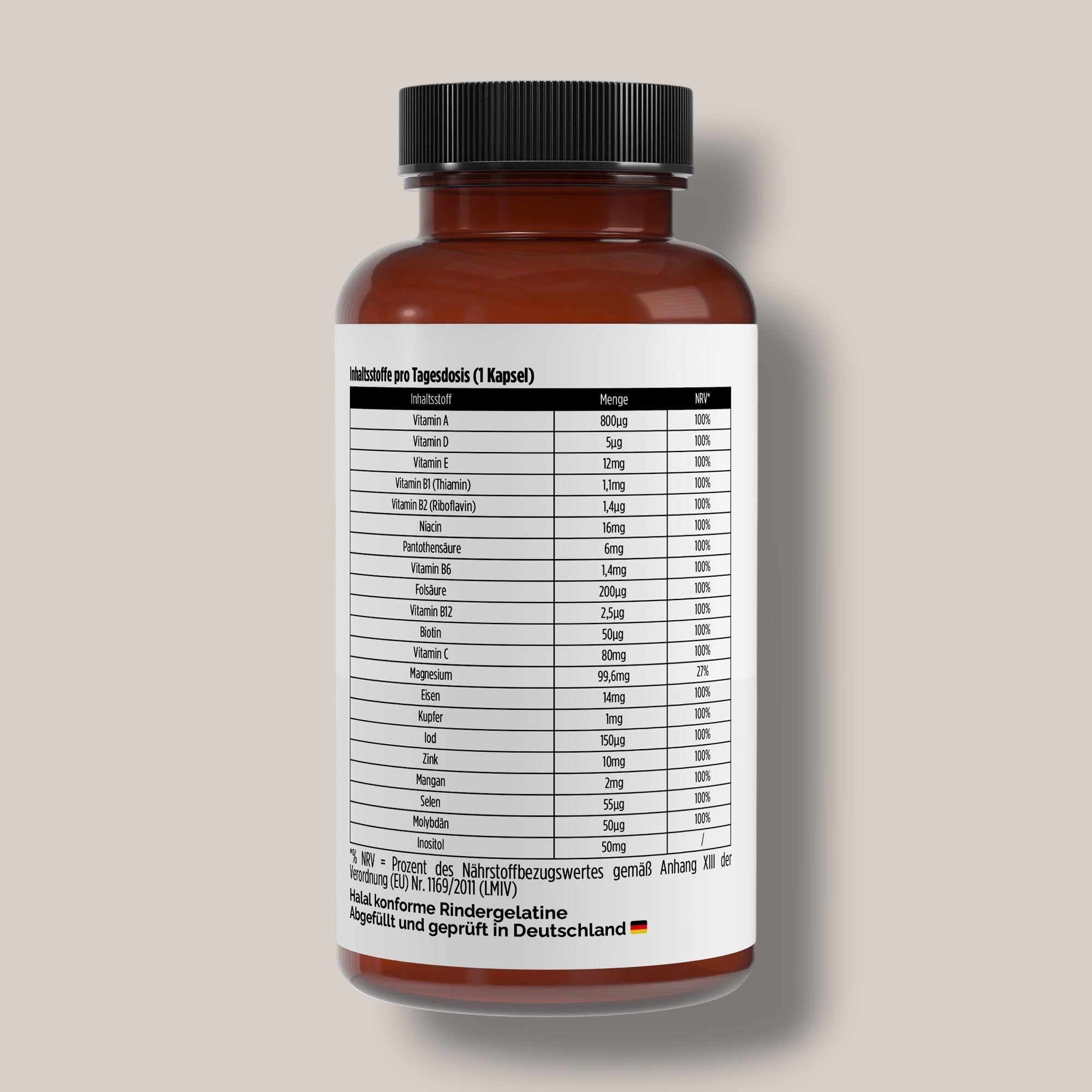 Multi Vitamin and Mineral Complex - 120 Softgels