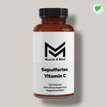 Muscle&Mind Gepuffertes Vitamin C + Magnesium – leicht verdaulich – 500mg