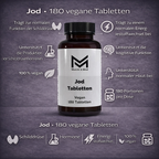 Jod - 180 vegane Tabletten