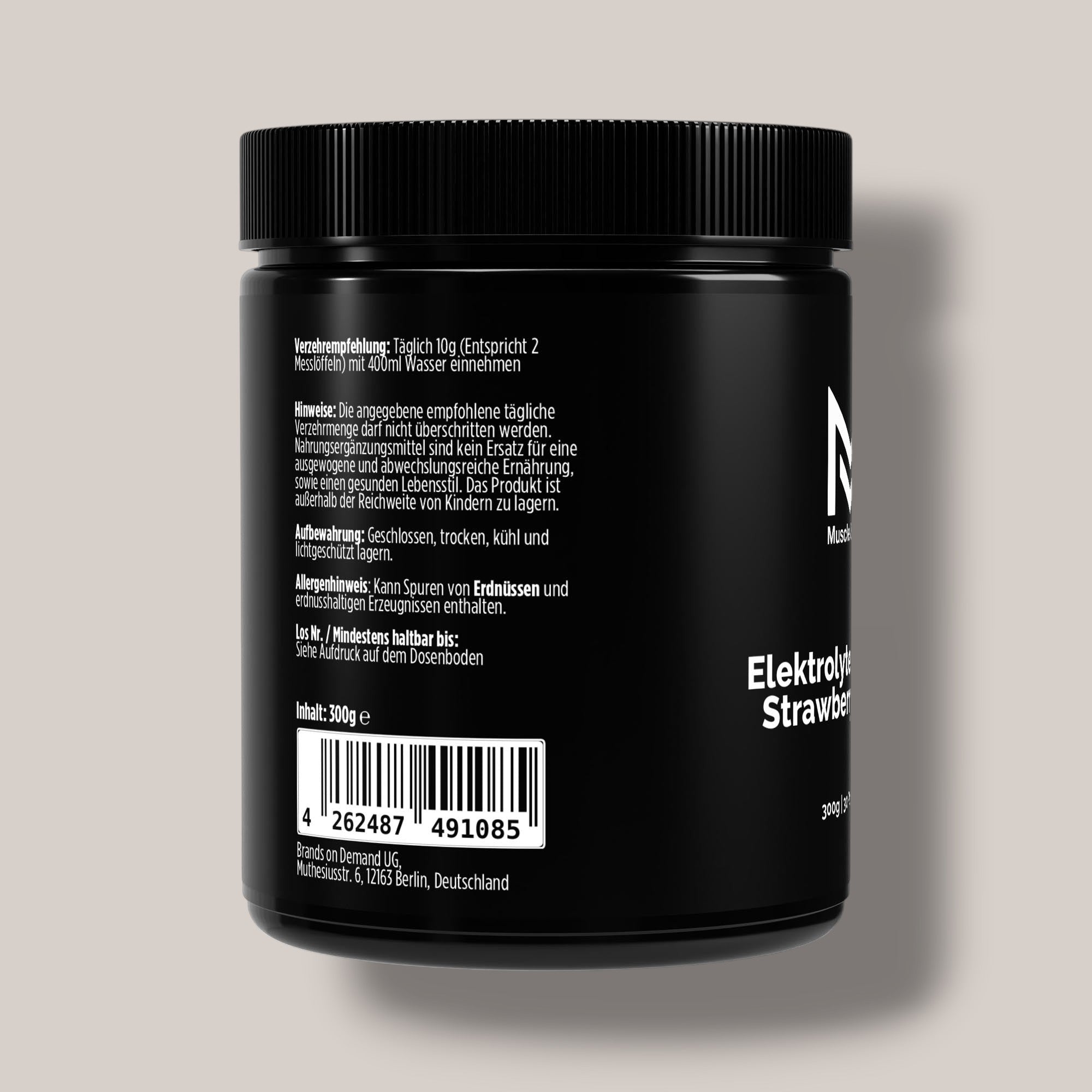 Elektrolyte Pulver Strawberry Lemon - 300g