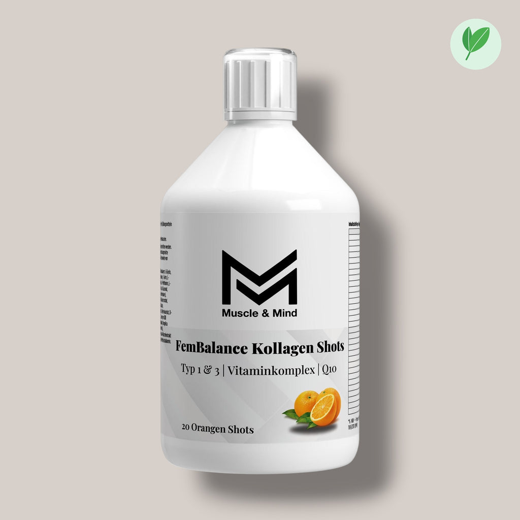 Muscle&Mind FemBalance Shots – leicht verdaulich - 500ml