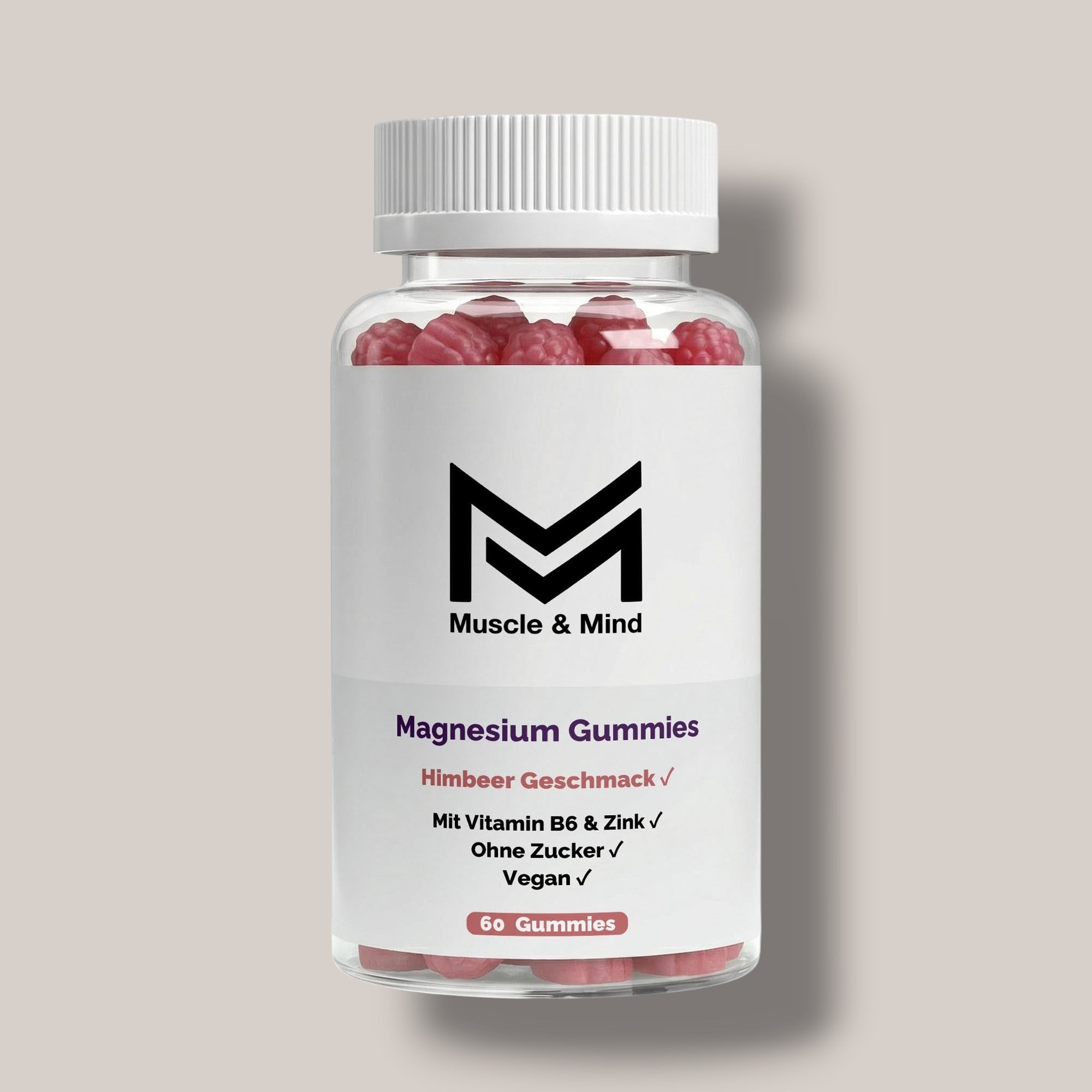 Magnesium + Zink + B6 Gummies - 60 Stk.