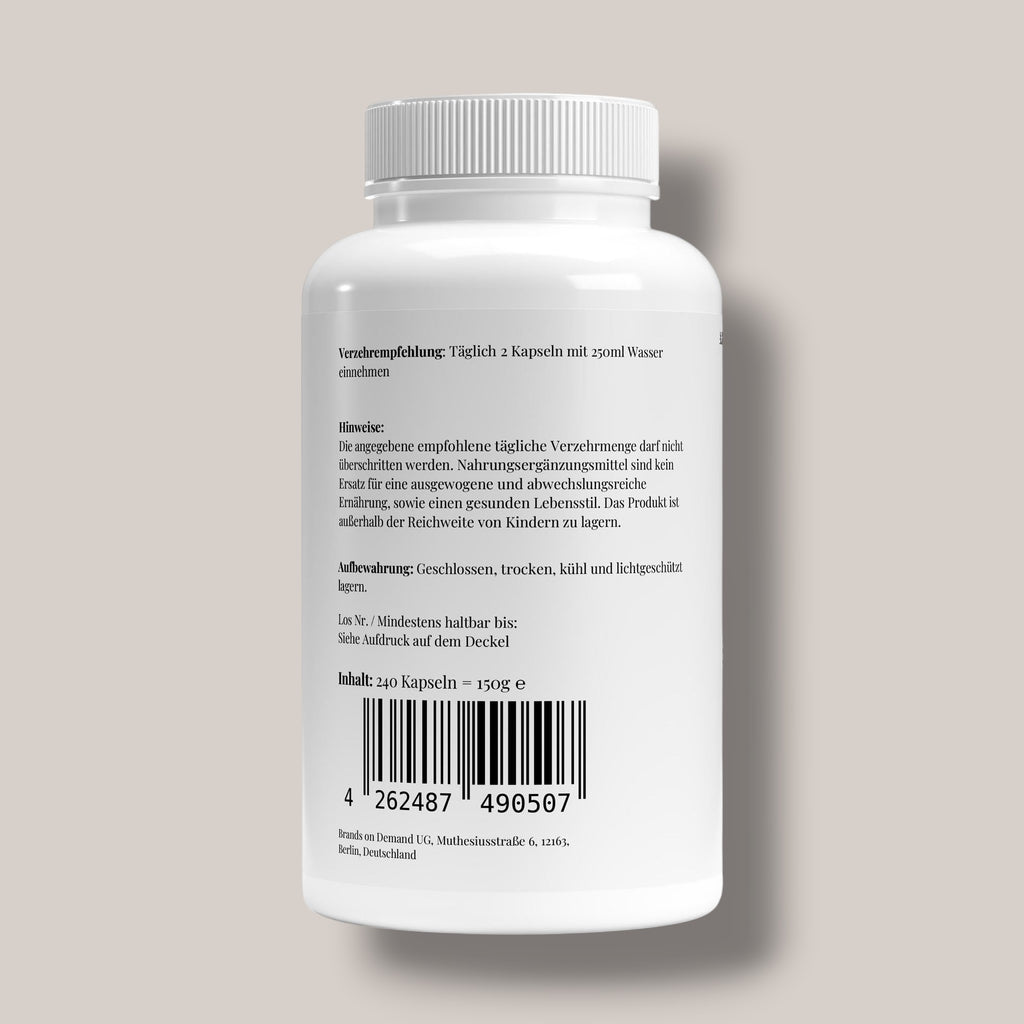 Ägyptisches Schwarzkümmelöl - 240 vegane Softgels