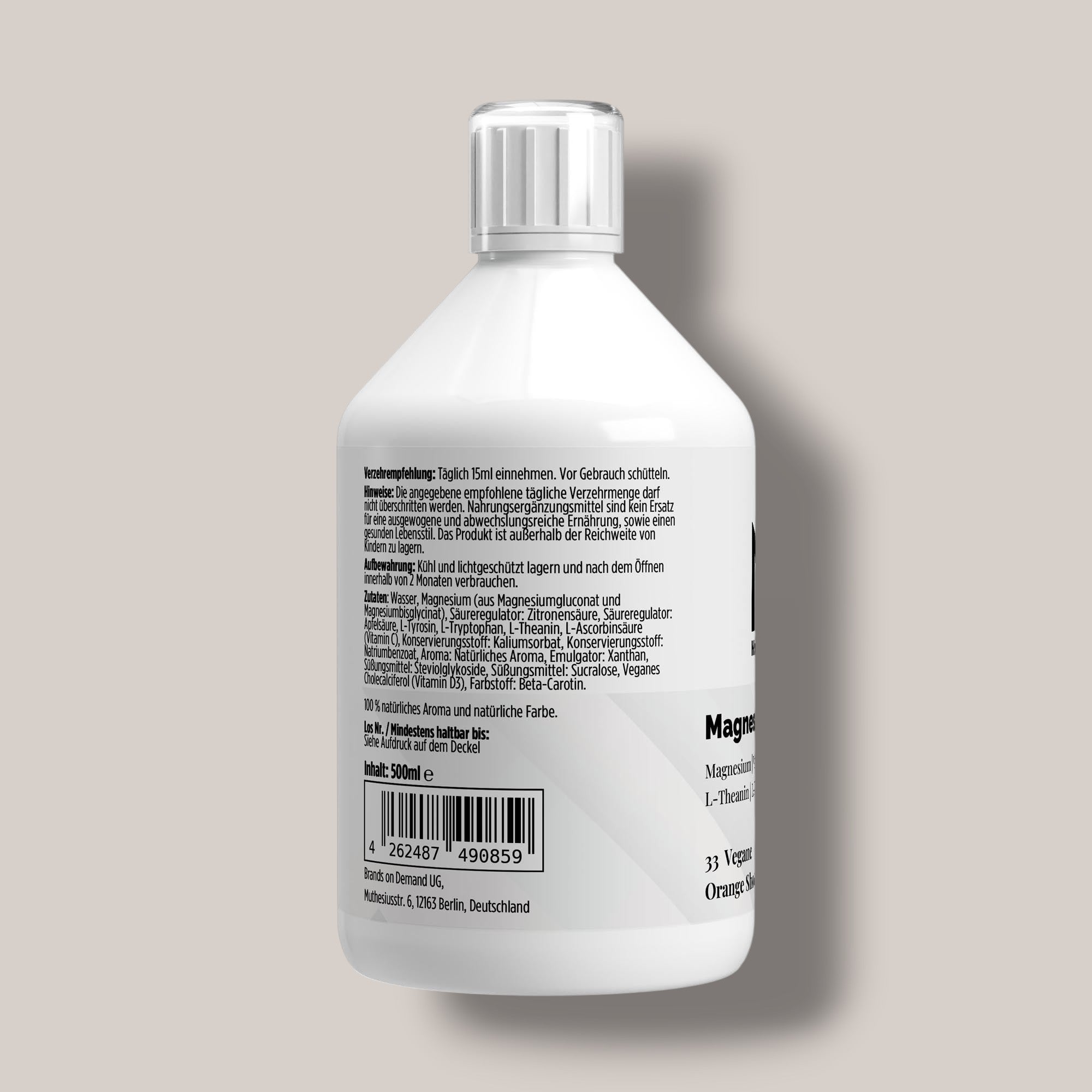 Magnesium Komplex Shots Plus+ - 500ml