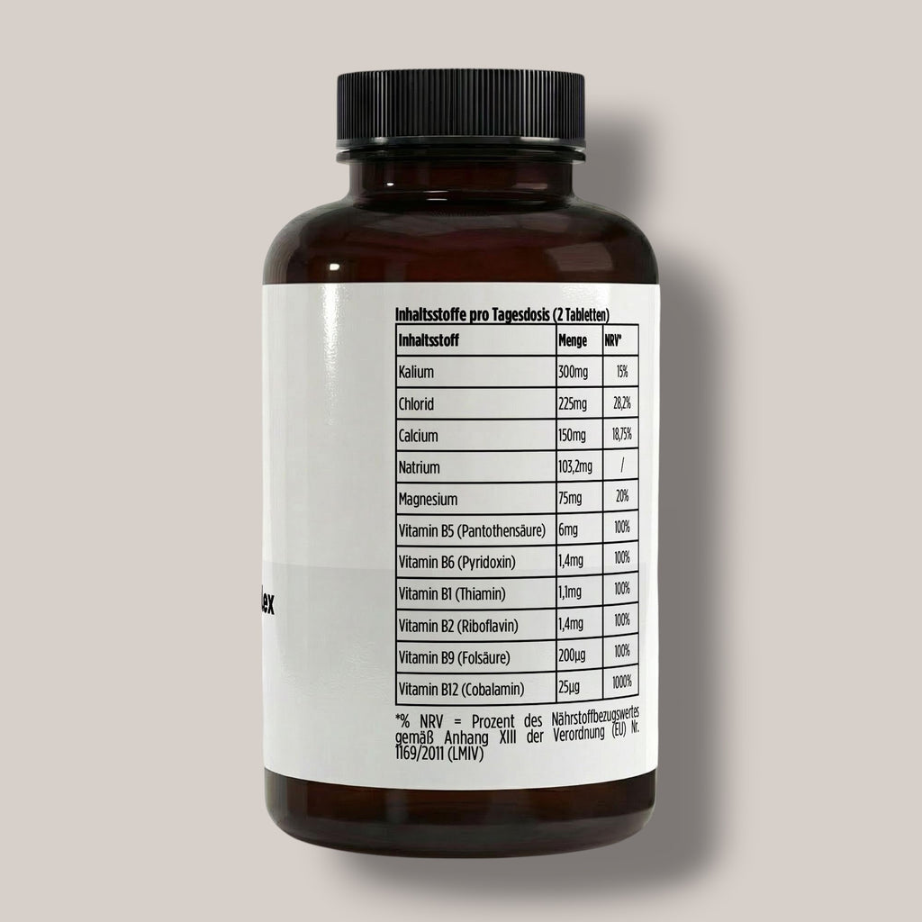 Elektrolyt Komplex - 120 vegane Tabletten
